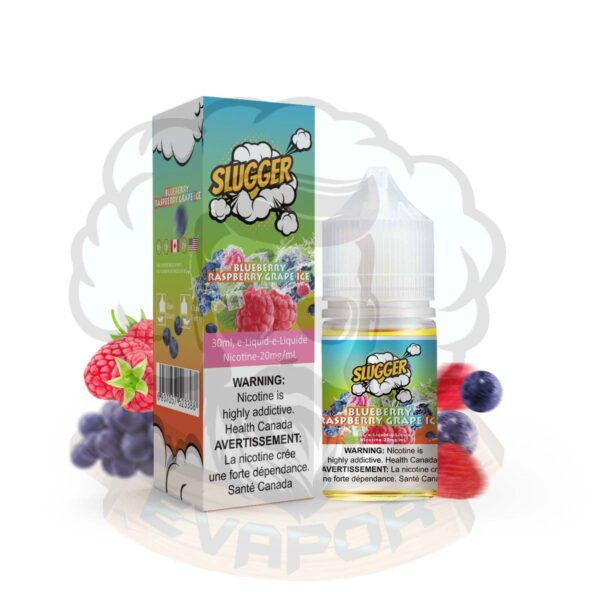 BLUEBERRY RASPBERRY GRAPE ICE SLUGGER 30ML EVapor Pakistan